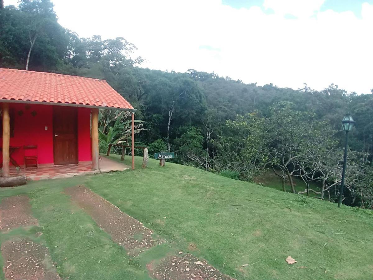 Sítio das Hortênsias Chalés Conceição da Ibitipoca Esterno foto