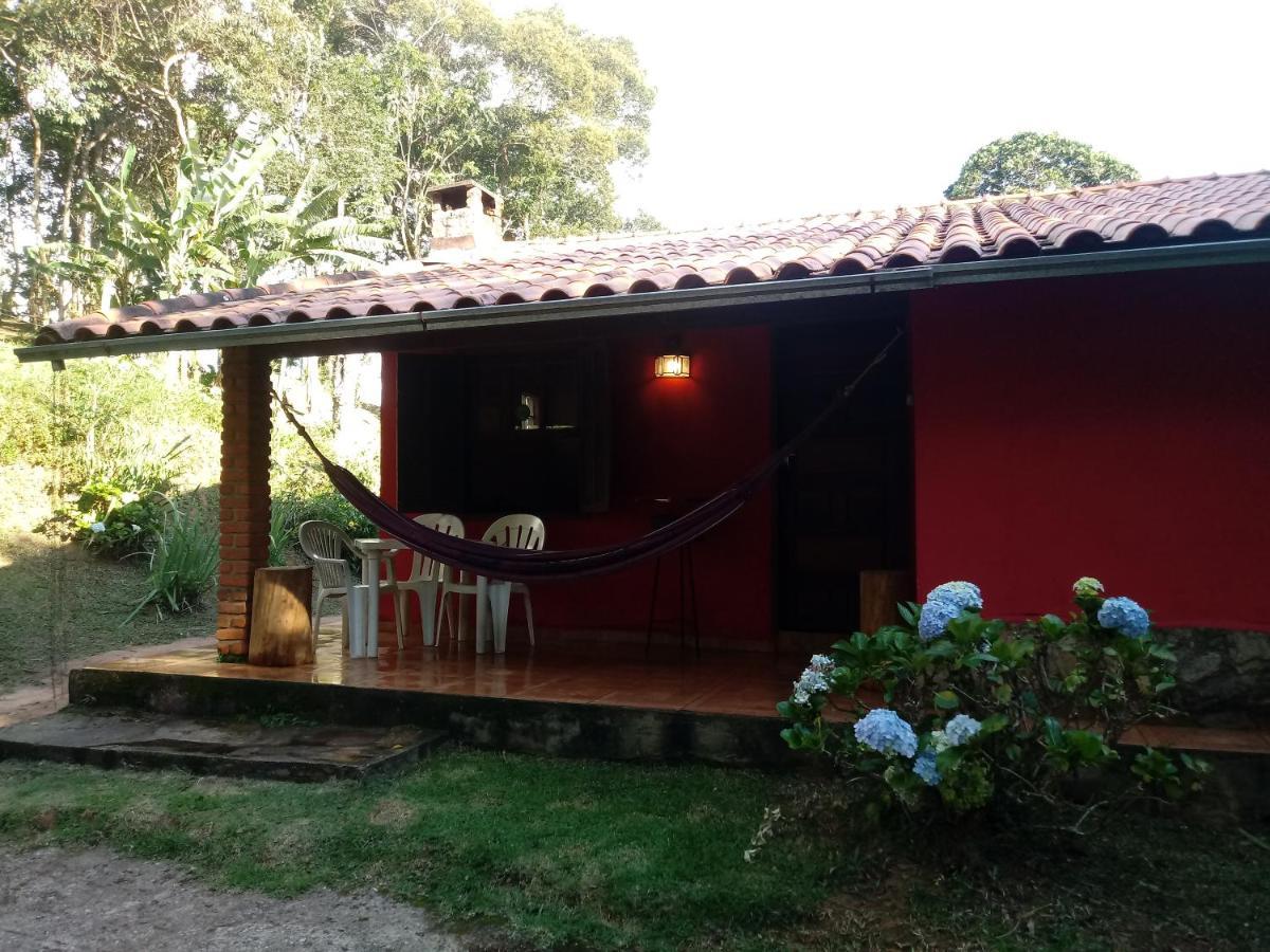 Sítio das Hortênsias Chalés Conceição da Ibitipoca Esterno foto