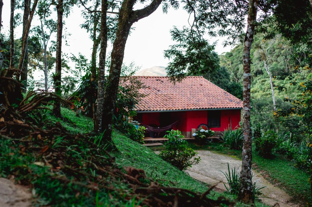 Sítio das Hortênsias Chalés Conceição da Ibitipoca Esterno foto
