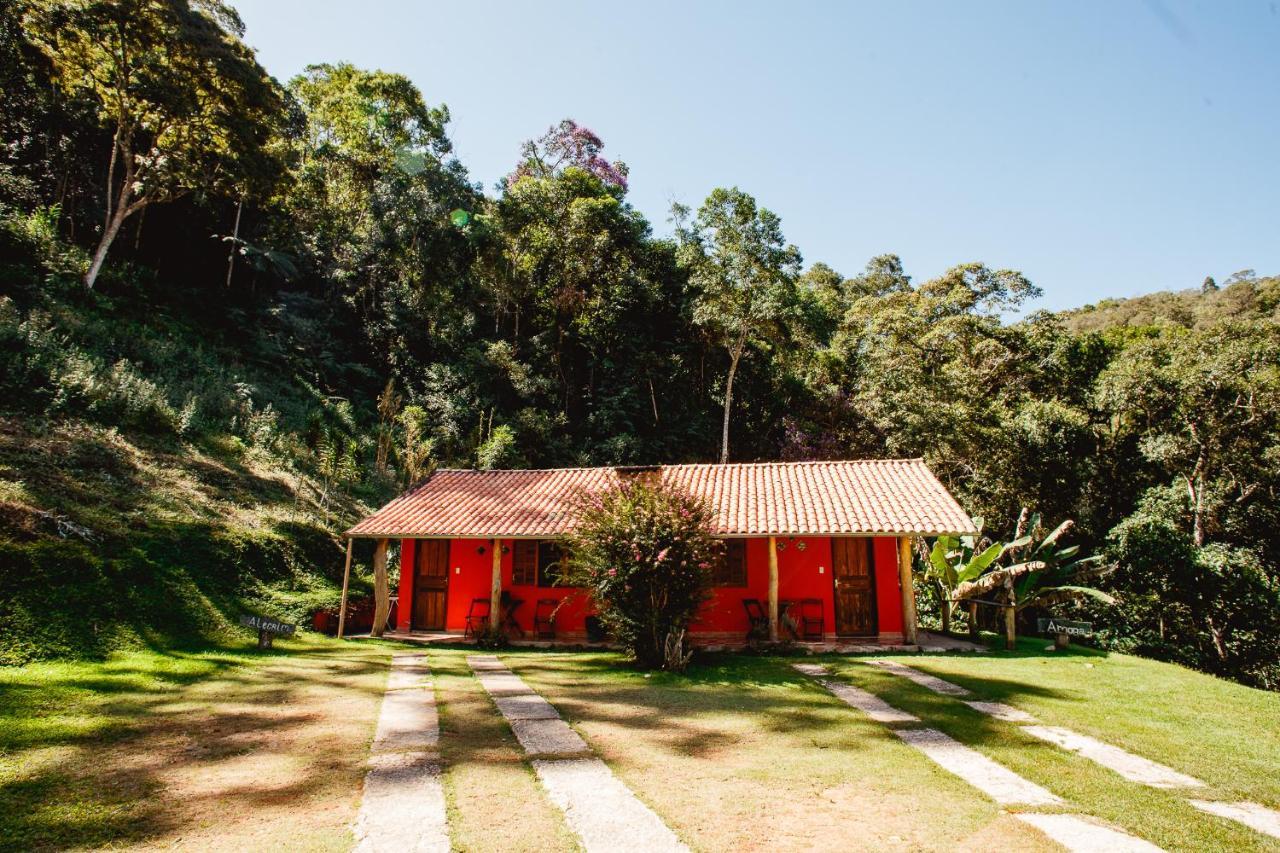 Sítio das Hortênsias Chalés Conceição da Ibitipoca Esterno foto