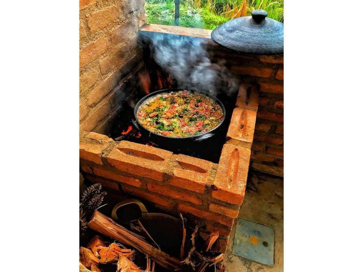 Sítio das Hortênsias Chalés Conceição da Ibitipoca Esterno foto